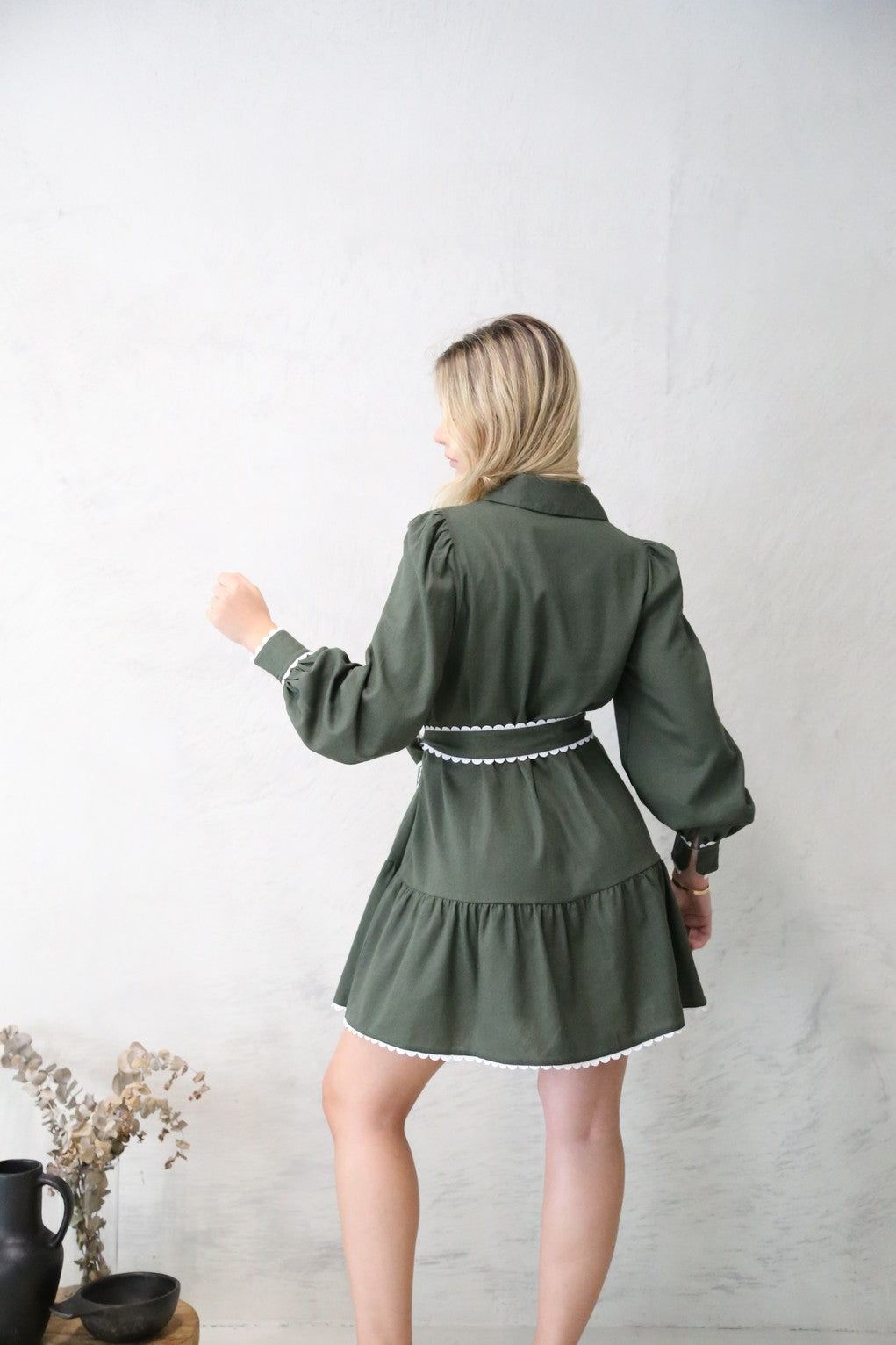 Anneka Dress - Green