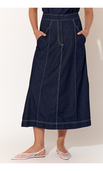 Alexandria Denim Skirt