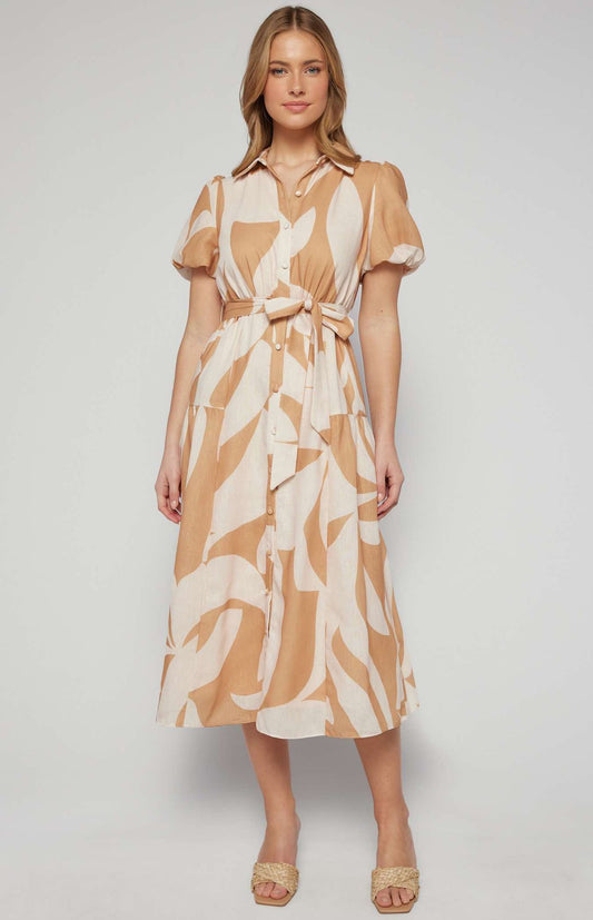 Bianca Dress - Beige