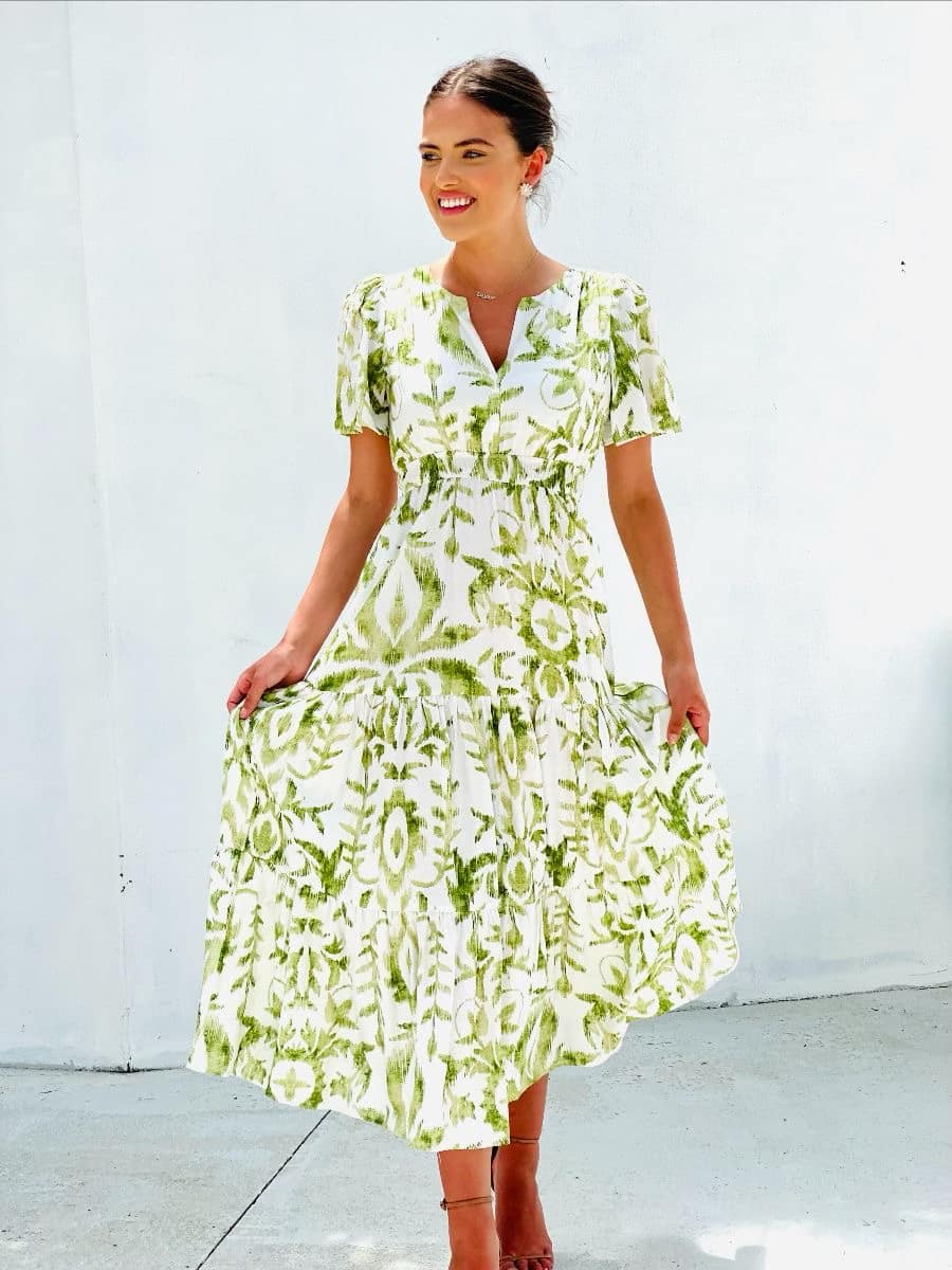 Maya Dress - Green