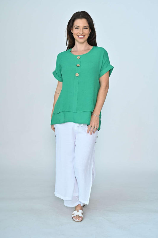 Carley Top - Green