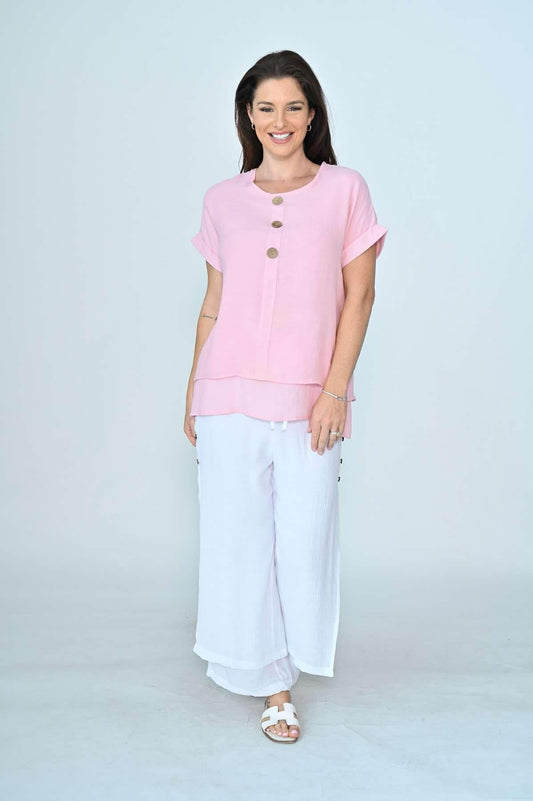 Carley Top - Pink