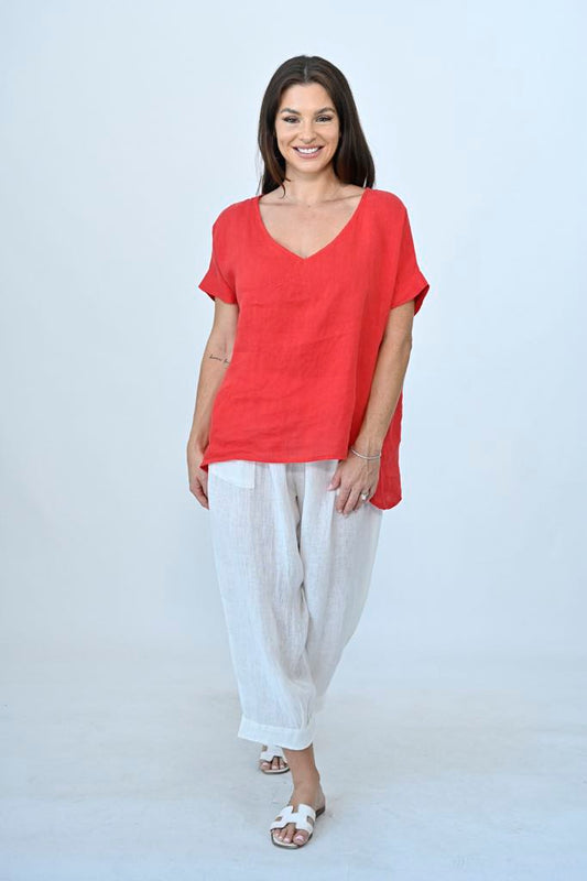 Sophia Top - Red